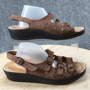 Fly Flot Brown Sandals with Adjustable Straps